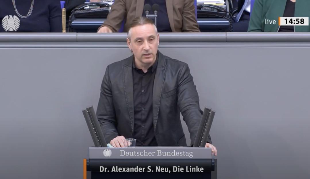 Alexander Neu Rede im Bundestag